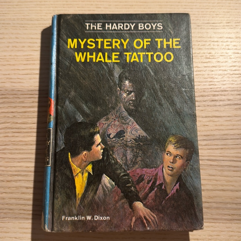 Franklin W. Dixon’s “Mystery of the Whale Tattoo” - The Hardy Boys #47